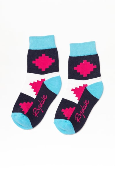 Calcetines tobilleros júnior - Cinturón Polo/Azul marino