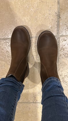Great boot, size up