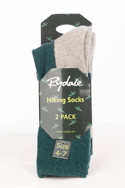 Ladies Hiking Socks - Atwick - 2 Pack - Green