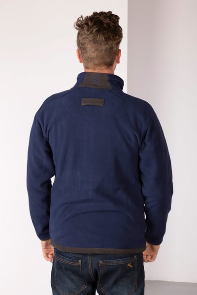 Men's Full Zip Fleece Jacket - Gransmoor - Navy