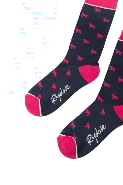 Wagging Dog Söckchen für Damen - Marine