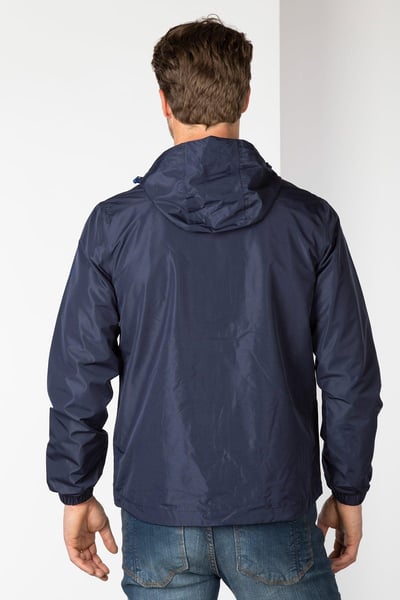Men's Waterproof Pack & Go Jacket - Navy