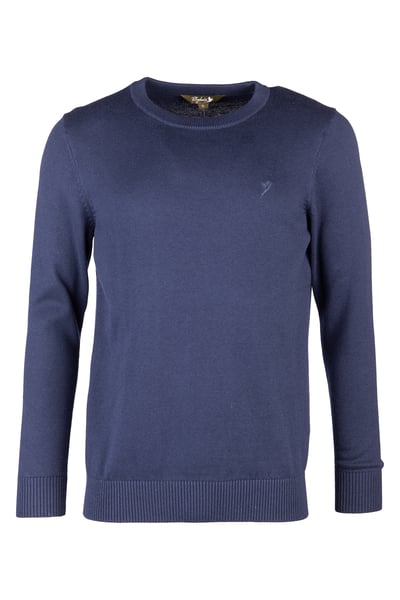 Men's Crew Neck Jumper - Wetherby - Navy
