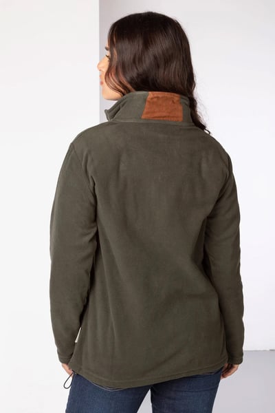 Ladies Kelk Overhead Pheasant Fleece - Khaki