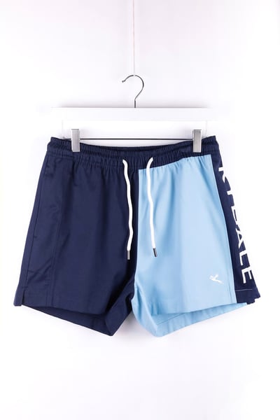 Ladies Rugby Shorts - Muston - Navy/Pale Blue