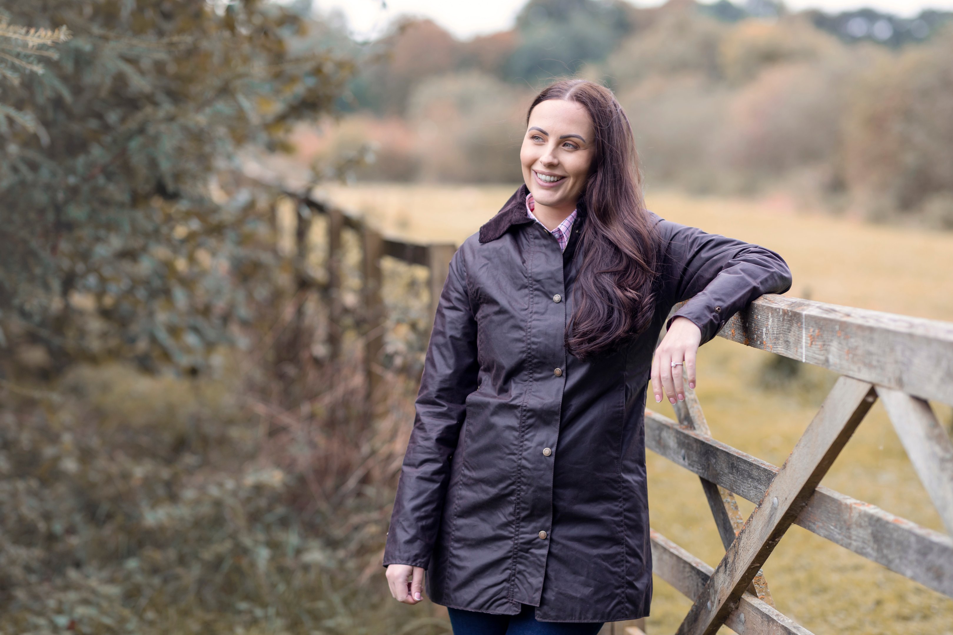 Women's wax jacket