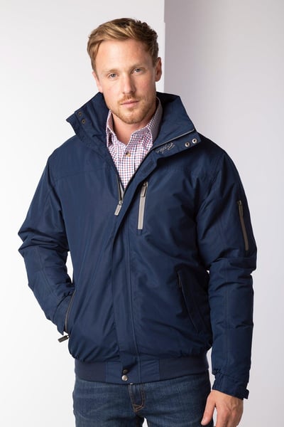 Men's Team Bomber Jacket - Ripon - Navy