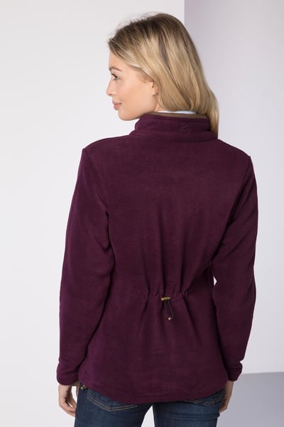 Ladies Huggate Fleece Jacket - Berry