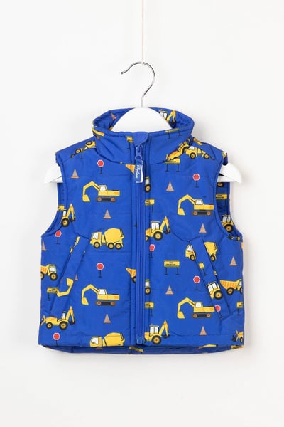 Toddler Padded Splash Gilet - Digger