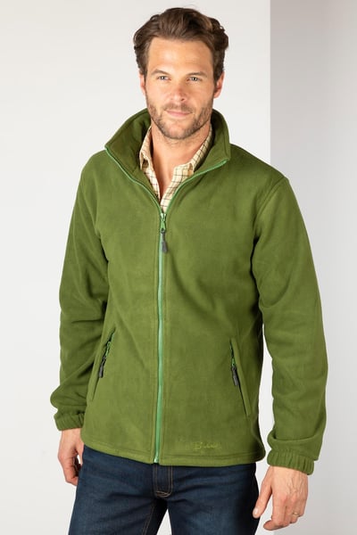Men's Fleece Jacket - Flaxton IV - Moss