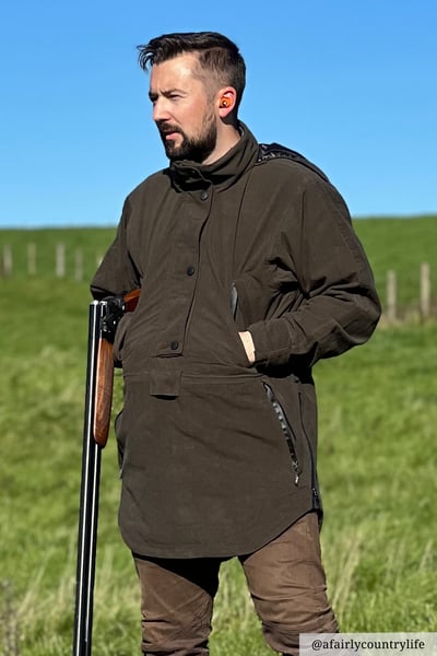 Men's Long Performance Shooting Smock - Danby - Olive
