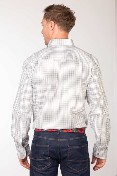 Men's Country Check Shirt - Garton - Garton Green