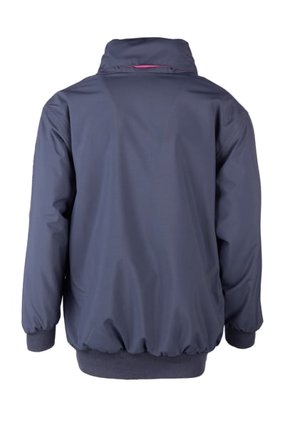 Girls Equestrian Jacket - York - Navy/Bonbon