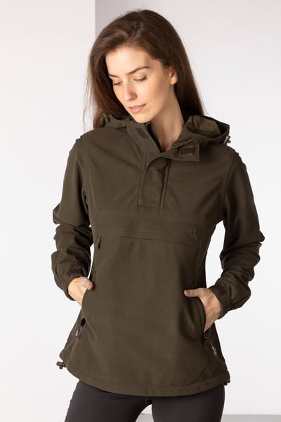 Ladies Shooting Smock - Danby - Olive