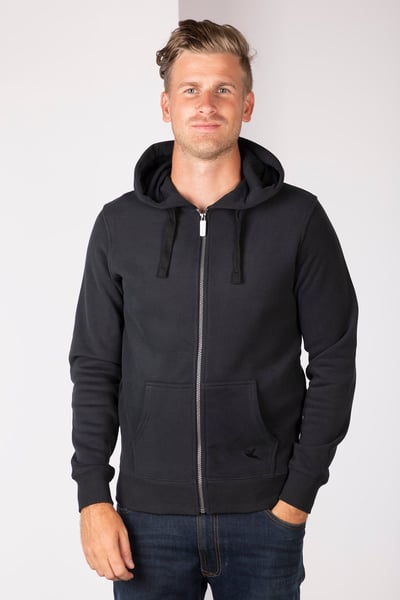 Men's Pheasant Full Zip Hoody - Fordon - Black