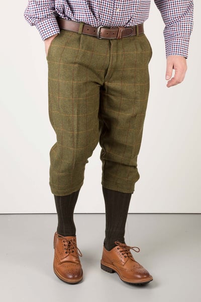 Men's Tweed Shooting Breeks - Derby - Heathland