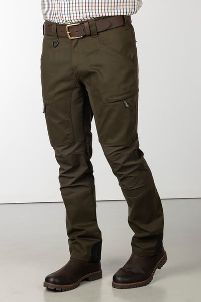 Men's Shooting Trousers - Kilnsey - Olive