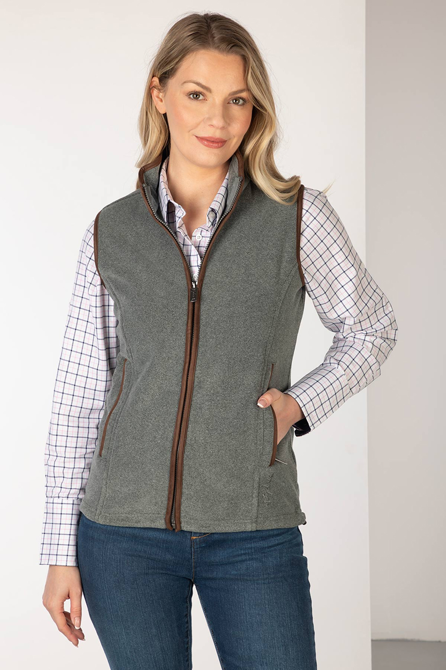 Ladies Fleece Waistcoat