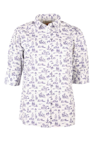 Ladies Short Sleeved Shirt - Wistow - Horse Life