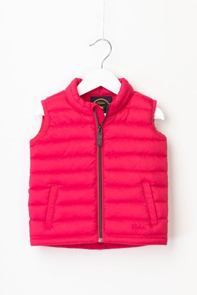 Toddler Padded Gilet - Runswick Bay - Rose