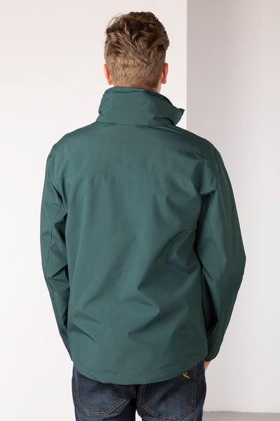 Men's Waterproof Walking Jacket - Warter - Dark Forest