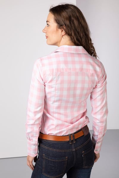 Damen Hannah Country Shirt - Holly II - Sorbet