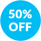 Sale - 50% OFF