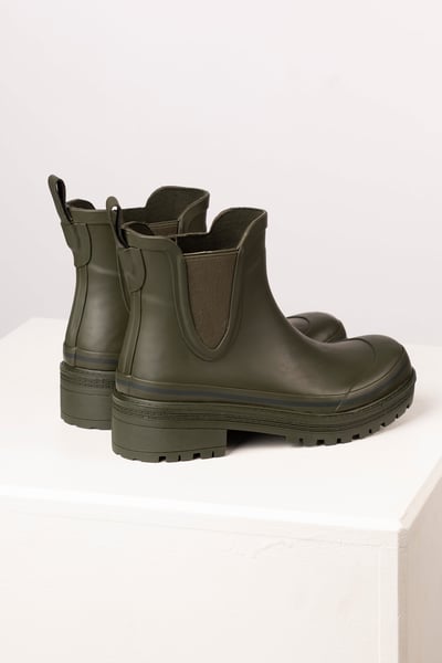 Ladies Short Wellies - Ripon - Olive