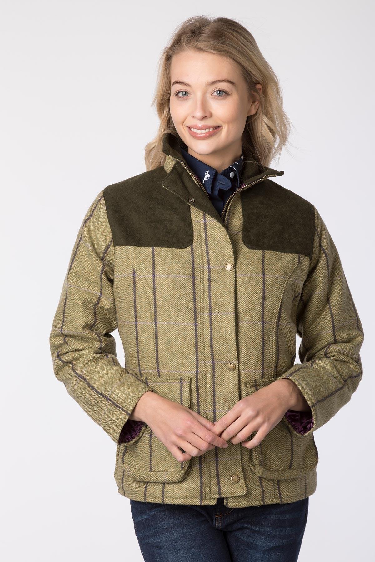 Ladies Bramham II Tweed Coat UK Rydale
