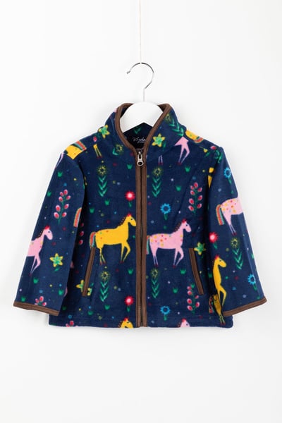 Toddler Fleece Jacket - Horsey