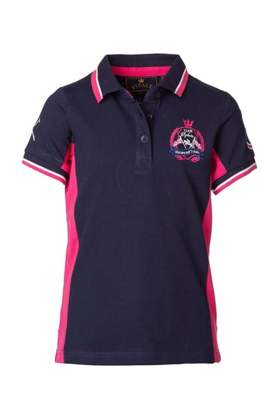 Poloshirt für Mädchen - Muston III - Marine