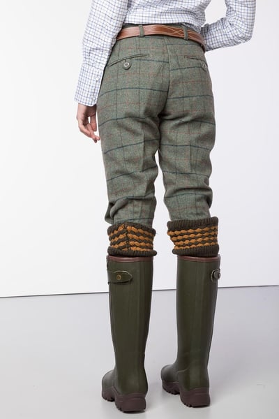 Ladies Tweed Shooting Breeks - Blue Check