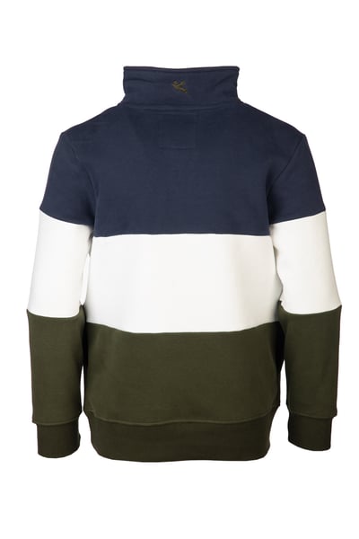 Kids Sweatshirt - Byland - Navy/White/Olive