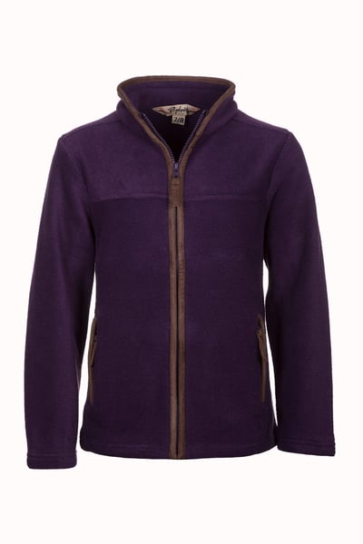 Kid's Fleece Jacket - Huggate - Amethyst