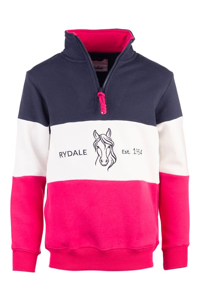 Girls Sweatshirt - Byland II - Horse Navy/White/Bonbon