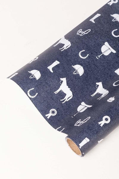 Wrapping Paper 3 Metre - Equestrian Wrap