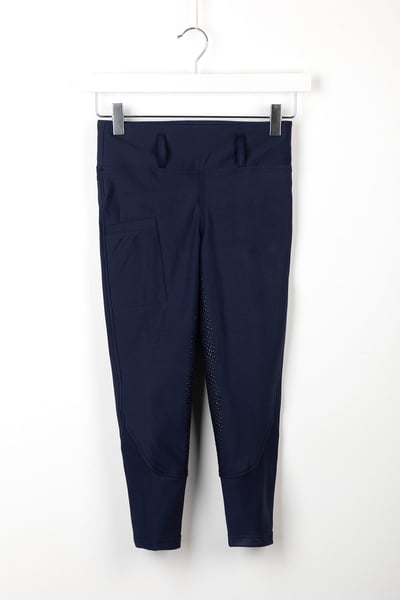 Kid's Riding Tights - Askwith II - Navy