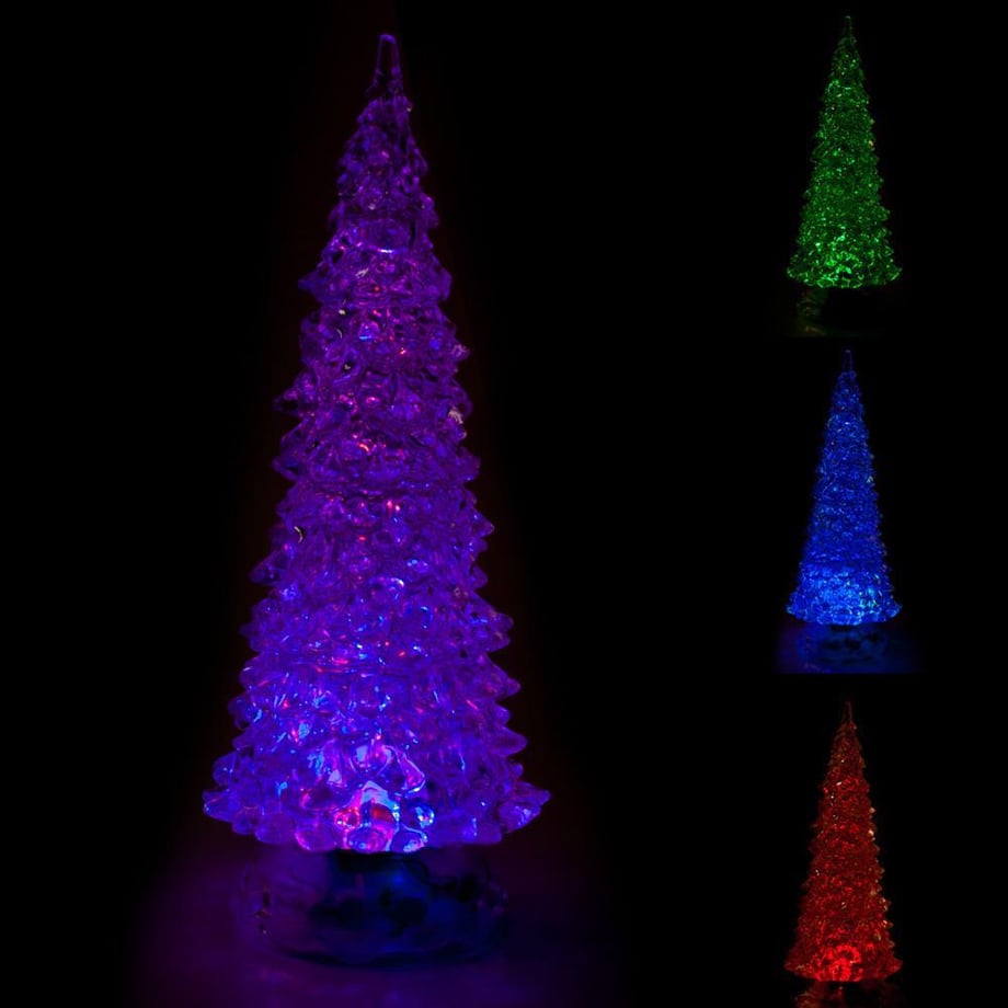 Swirling Glitter Effect Cristmas Tree UK