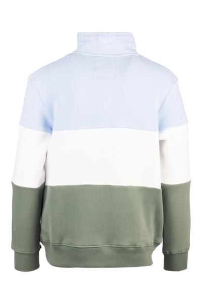 Girls Sweatshirt - Byland II - Spaniel Soft Blue/White/Thyme