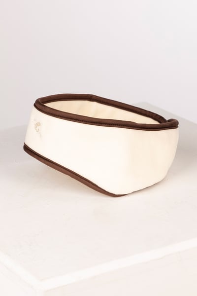 Ladies Fleece Headband - Huggate - Cream