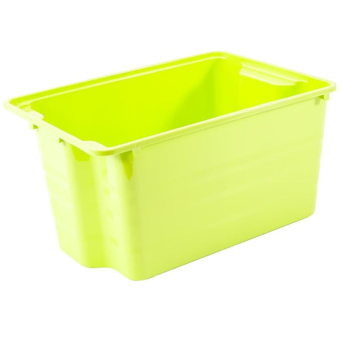 Stack N Store 25L Plastic Storage Boxes UK
