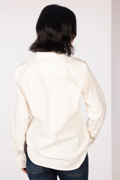 Ladies Corduroy Shirt - Charlie - Cream