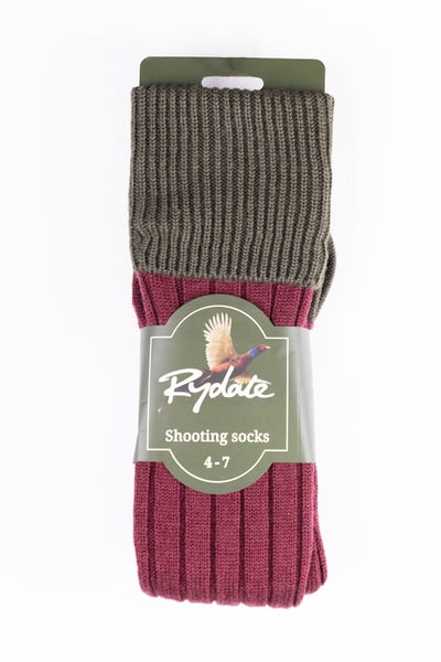 Damen-Schießsocken – Danby - Wein