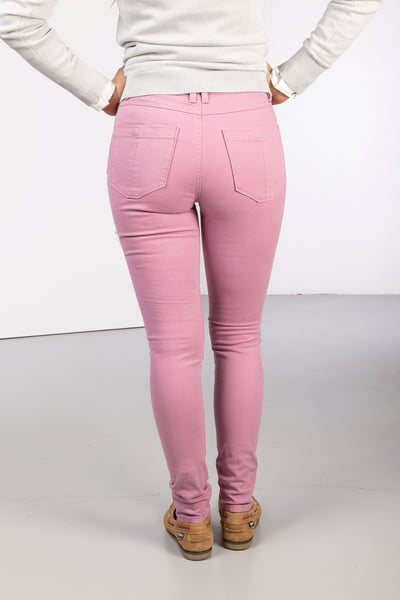 Ladies Biker Jeans - Ella - Sorbet