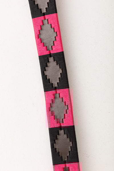 Polo Belts - Askwith - Brown/Black/Bonbon