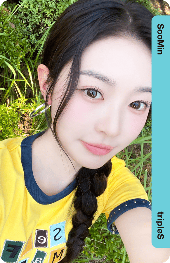 tripleS ジュビン サイン入りポラ 😛🙃😙 #tripleS #트리플에스 #トリプルS #トリプルエス #トエス