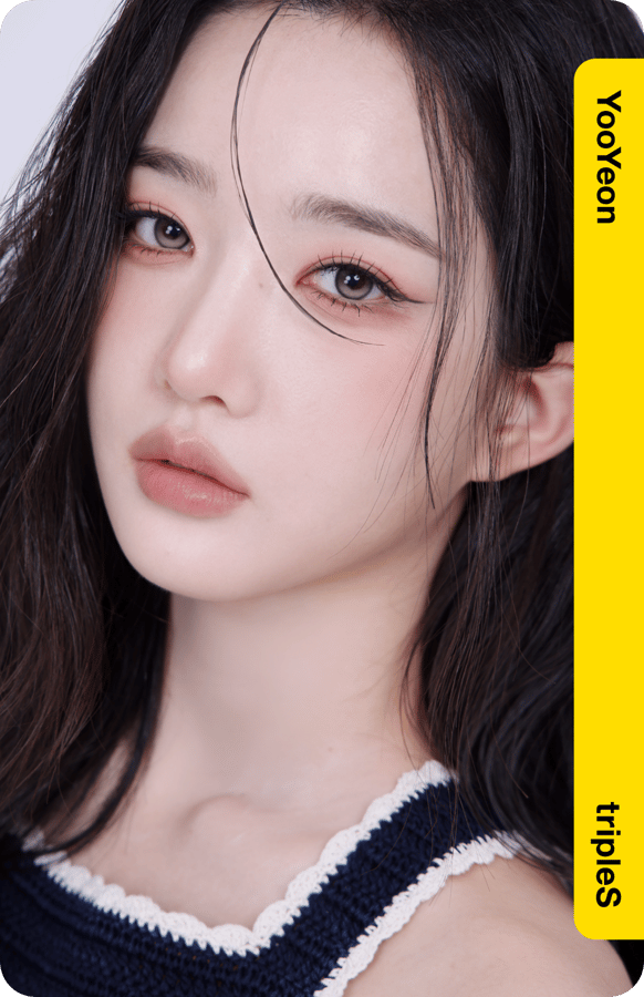 tripleS ジュビン サイン入りポラ tripleS ジュビン サイン入りポラ