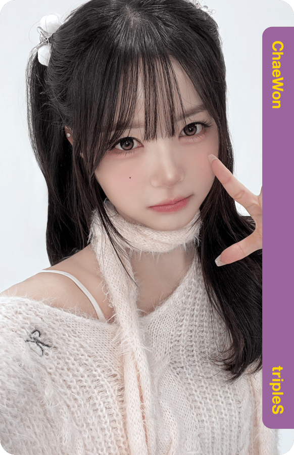 ハヨン 305 306 307 308 tripleS オブジェクト QR未使用 ハヨン 305 306 307 308 tripleS オブジェクト QR未使用 tripleS