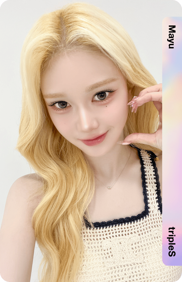 tripleS マユ 401A PCO objekt QR未使用 Mayu jp.ktown4u.com : [tripleS日本ファンクラブ連合][フォトブック