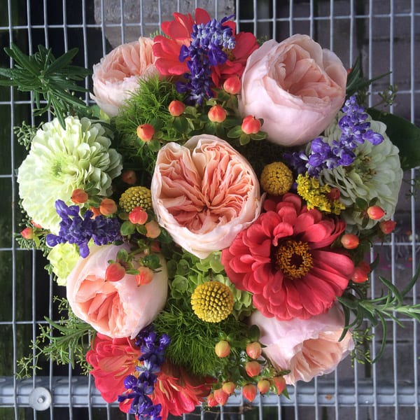 Wedding flowers by Goldner Walsh